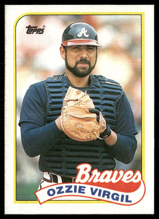 Ozzie Virgil 1989 Topps #179 Atlanta Braves