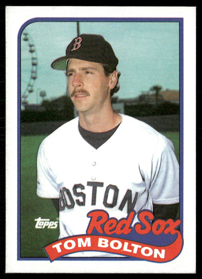 Tom Bolton 1989 Topps #269 Boston Red Sox front