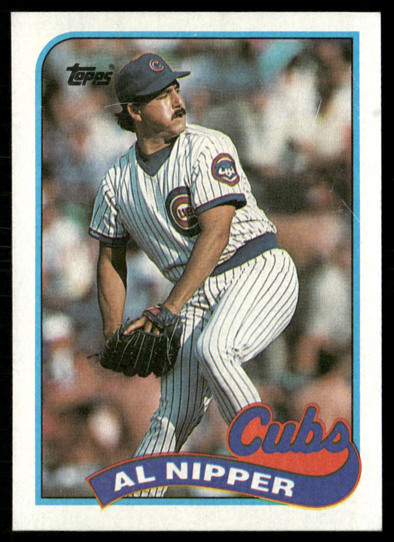 Al Nipper 1989 Topps #86 Chicago Cubs front