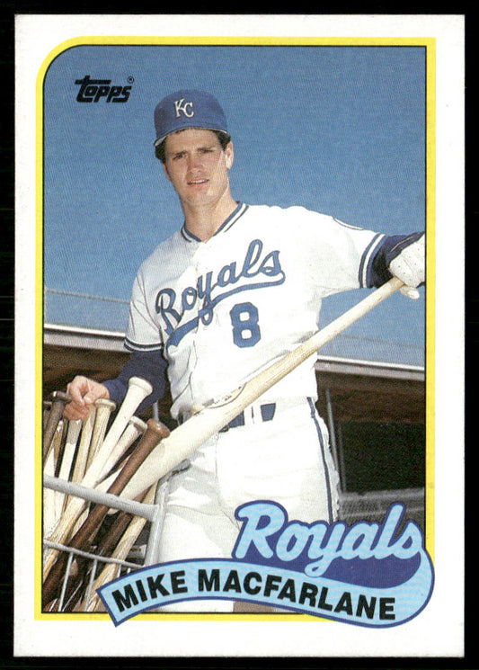 Mike Macfarlane 1989 Topps #479 RC Kansas City Royals