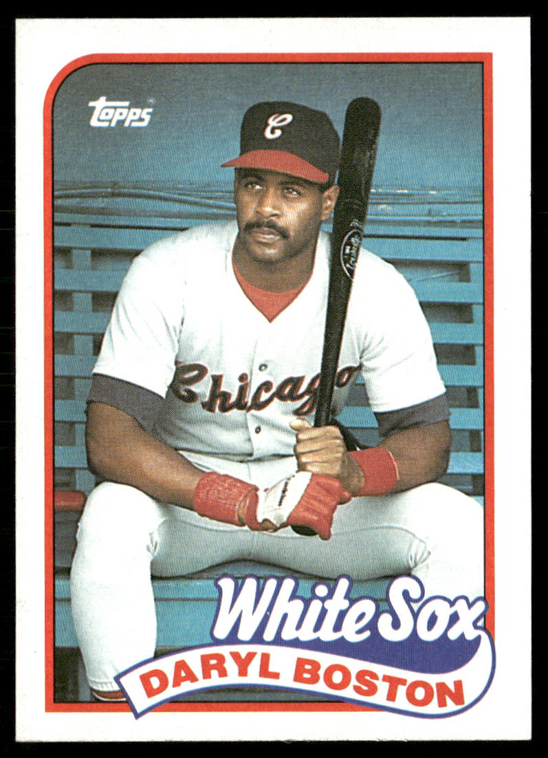Daryl Boston 1989 Topps #633 Chicago White Sox front
