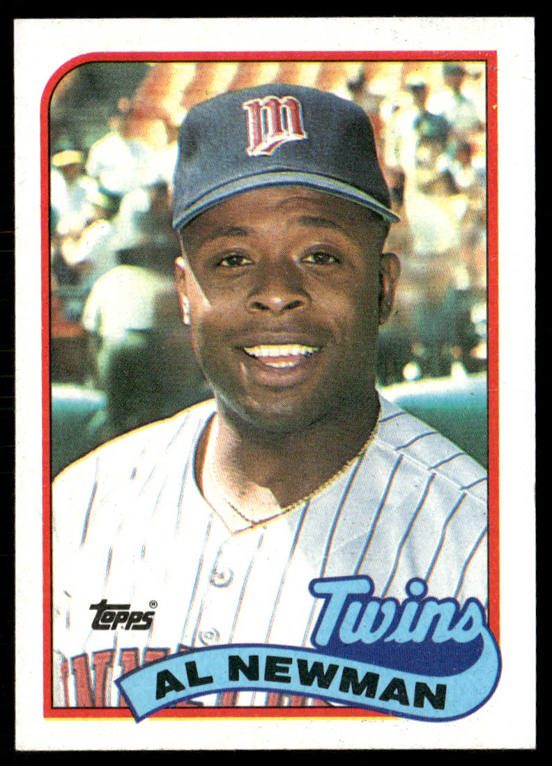 Al Newman 1989 Topps #503 Minnesota Twins front
