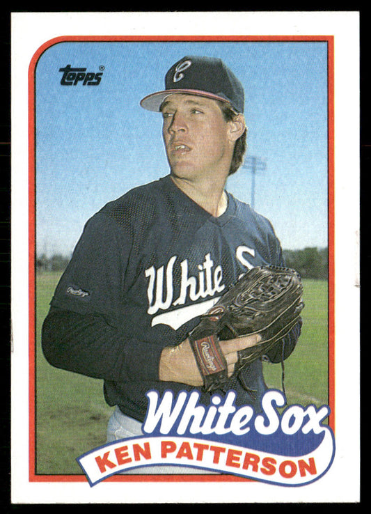 Ken Patterson 1989 Topps #434 RC Chicago White Sox
