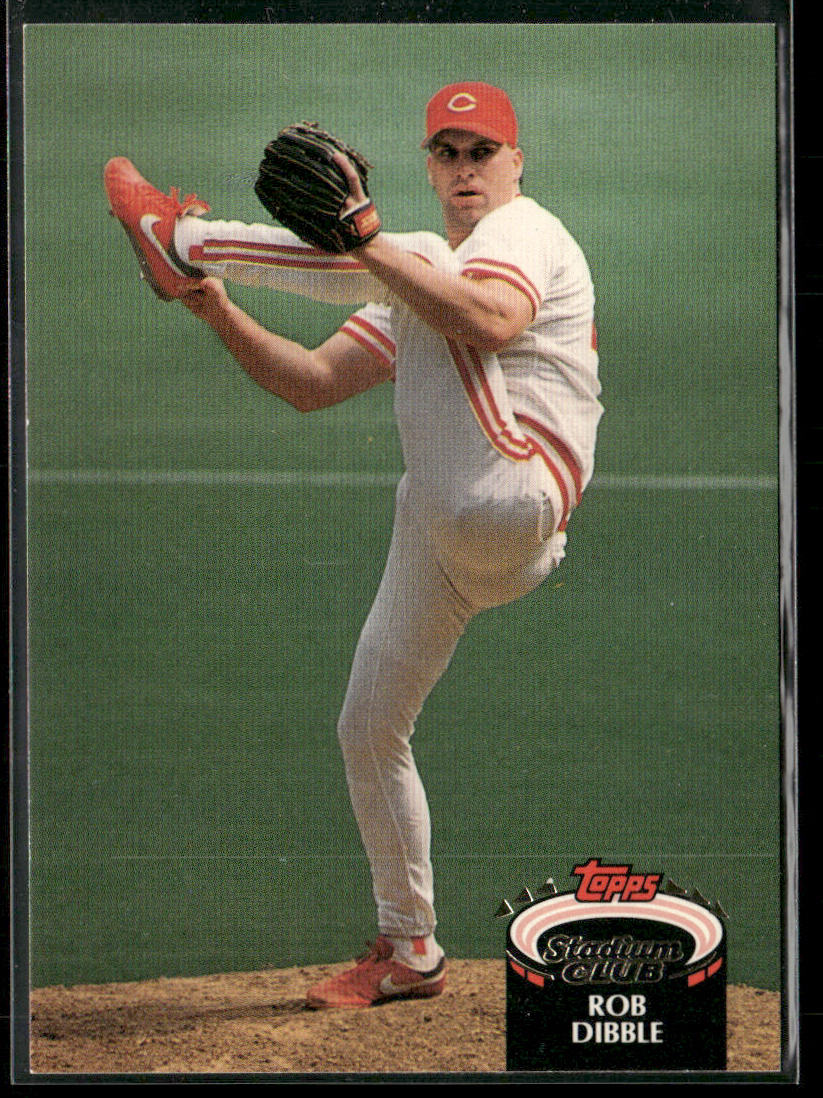Rob Dibble 1992 Stadium Club #584 Cincinnati Reds