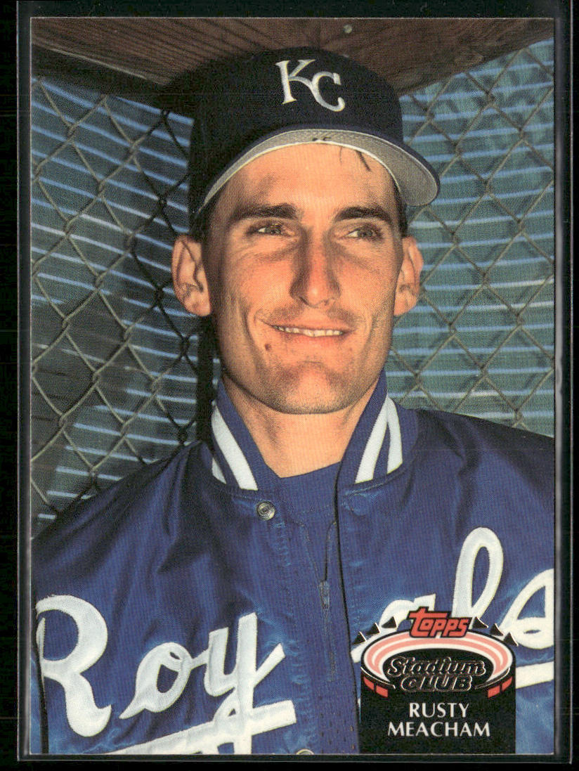 Rusty Meacham 1992 Stadium Club #768b Kansas City Royals