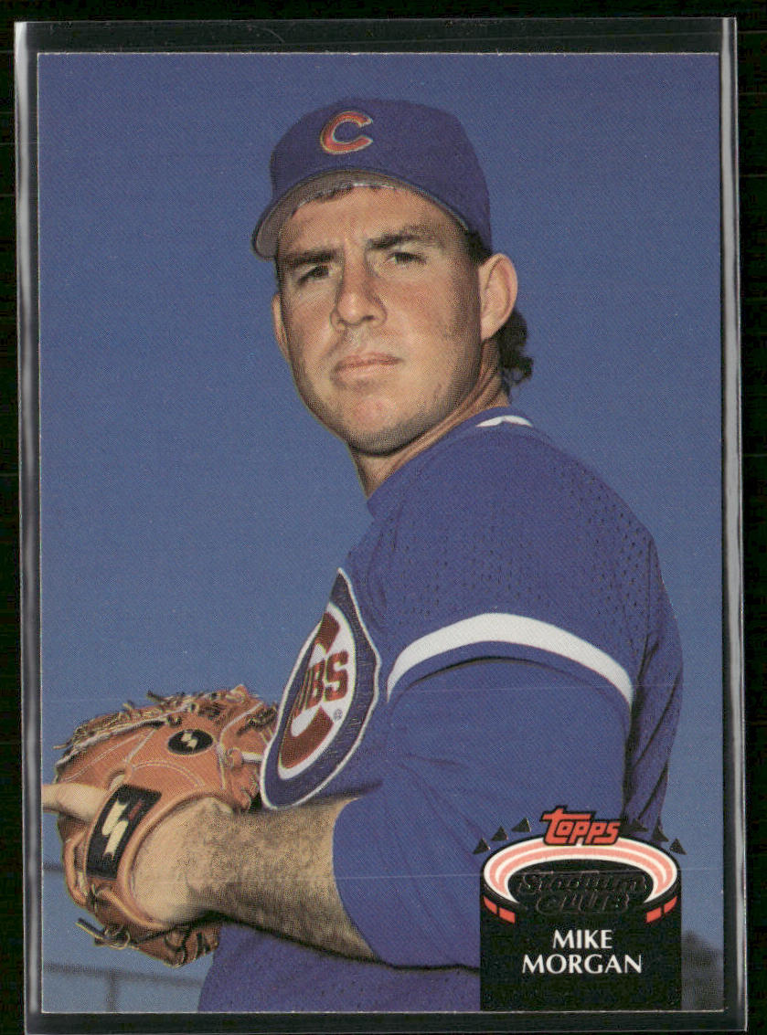 Mike Morgan 1992 Stadium Club #787b Chicago Cubs