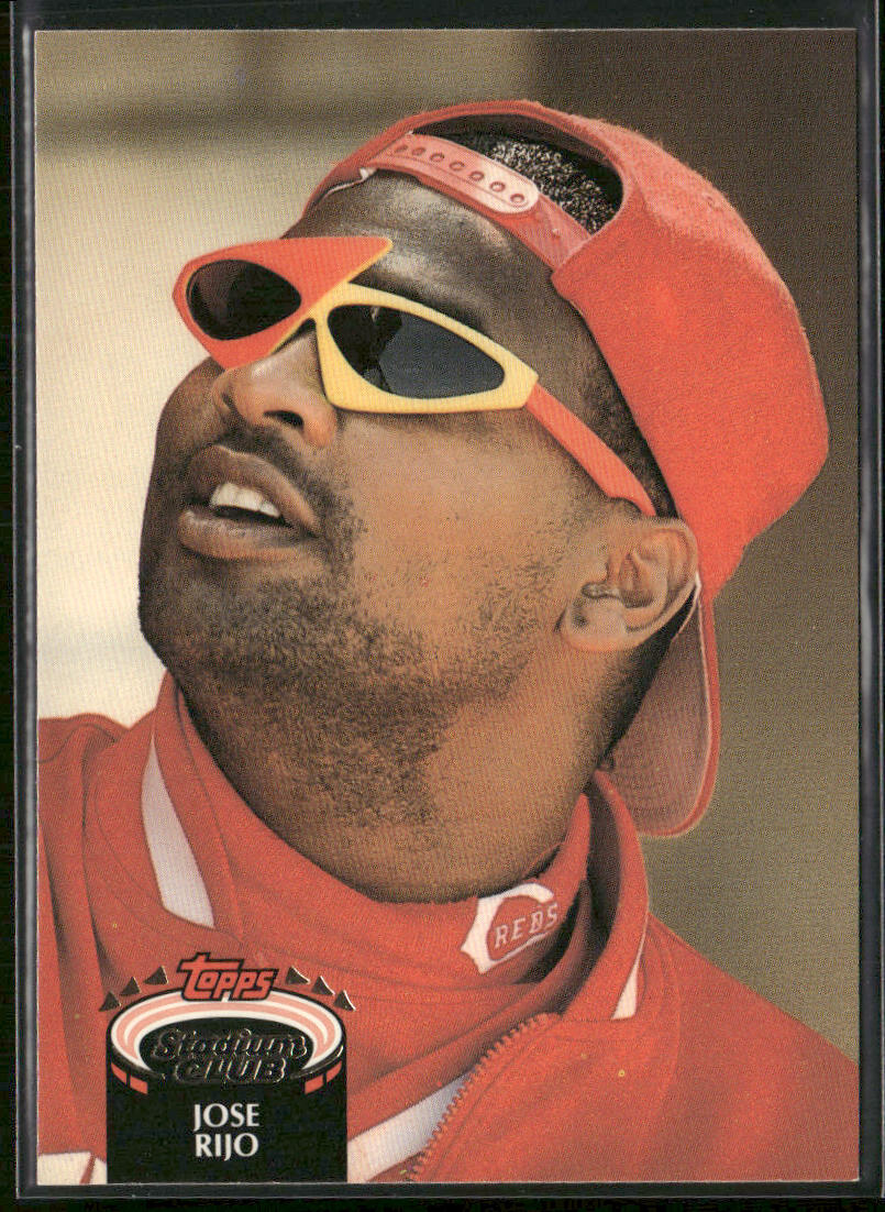 Jose Rijo 1992 Stadium Club #800b Cincinnati Reds