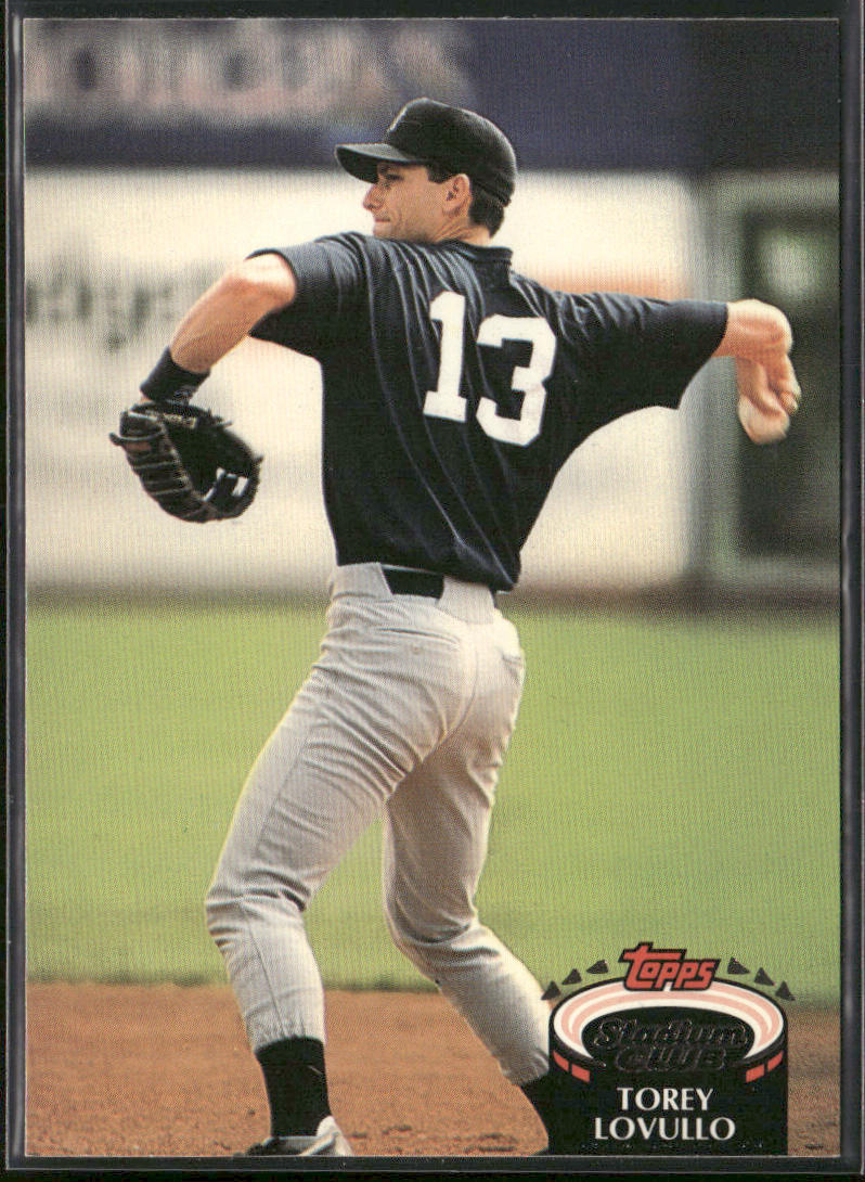 Torey Lovullo 1992 Stadium Club #809 New York Yankees
