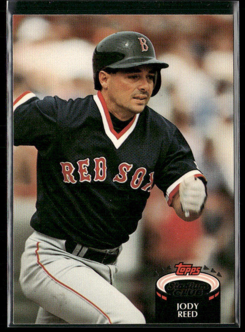 Jody Reed 1992 Stadium Club #816 Boston Red Sox