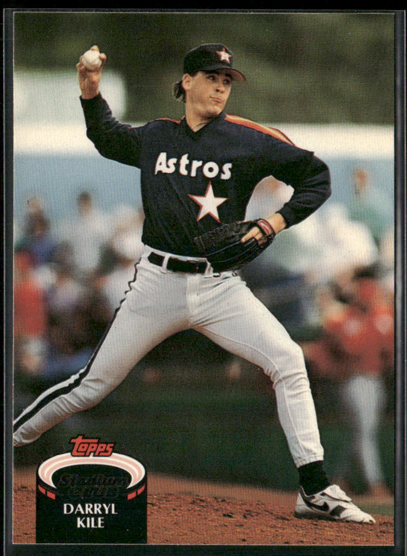 Darryl Kile 1992 Stadium Club #837b Houston Astros
