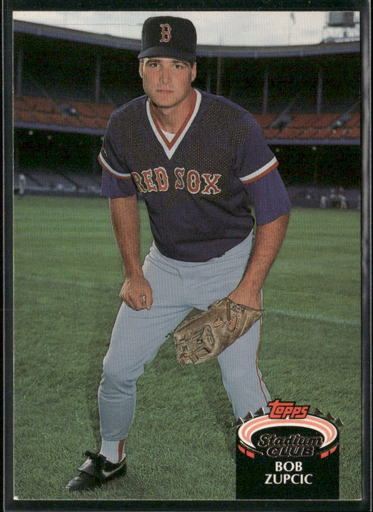 Bob Zupcic 1992 Stadium Club #839 RC Boston Red Sox