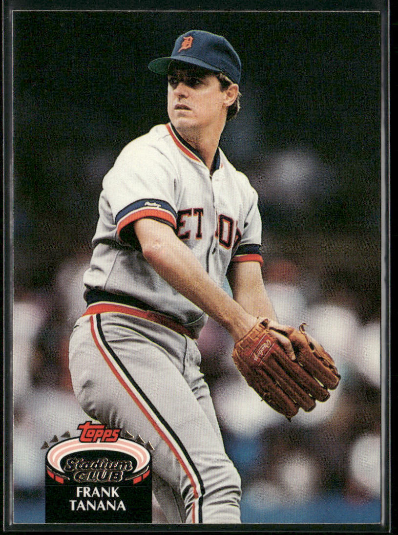 Frank Tanana 1992 Stadium Club #416 Detroit Tigers