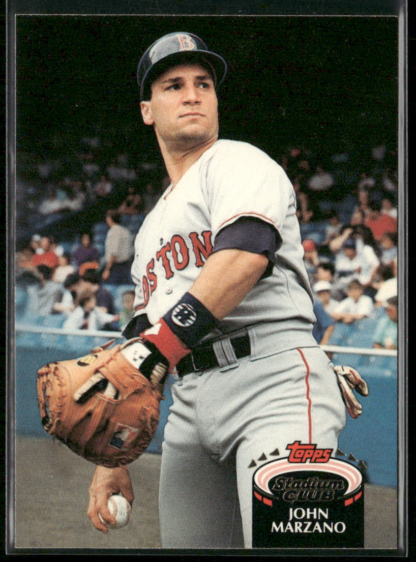 John Marzano 1992 Stadium Club #424b Boston Red Sox