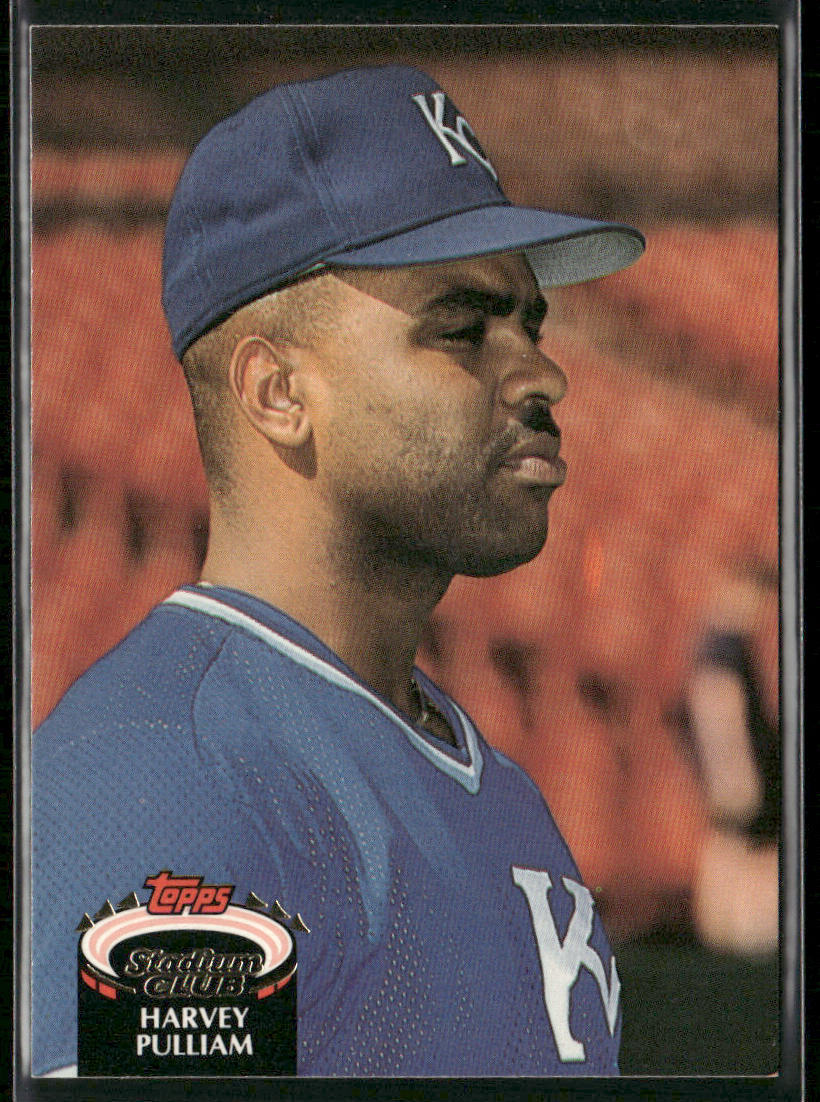 Harvey Pulliam 1992 Stadium Club #428 Kansas City Royals