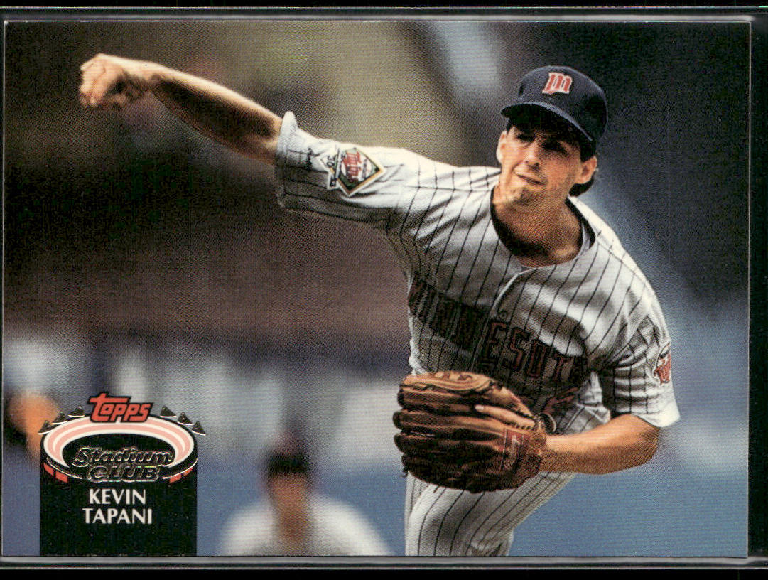 Kevin Tapani 1992 Stadium Club #433 Minnesota Twins