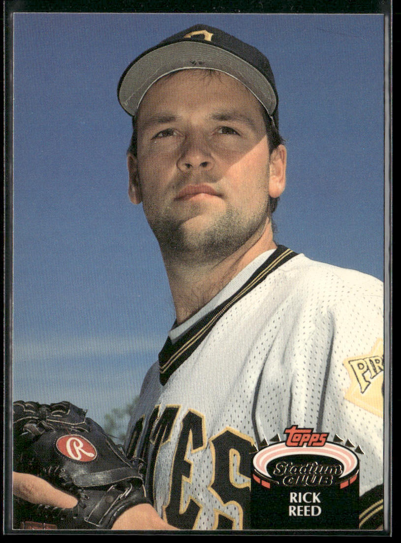 Rick Reed 1992 Stadium Club #434b Pittsburgh Pirates