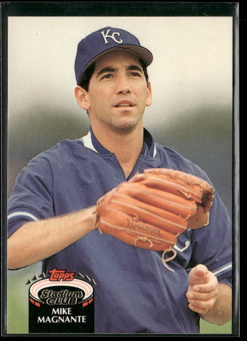 Mike Magnante 1992 Stadium Club #448b RC Kansas City Royals