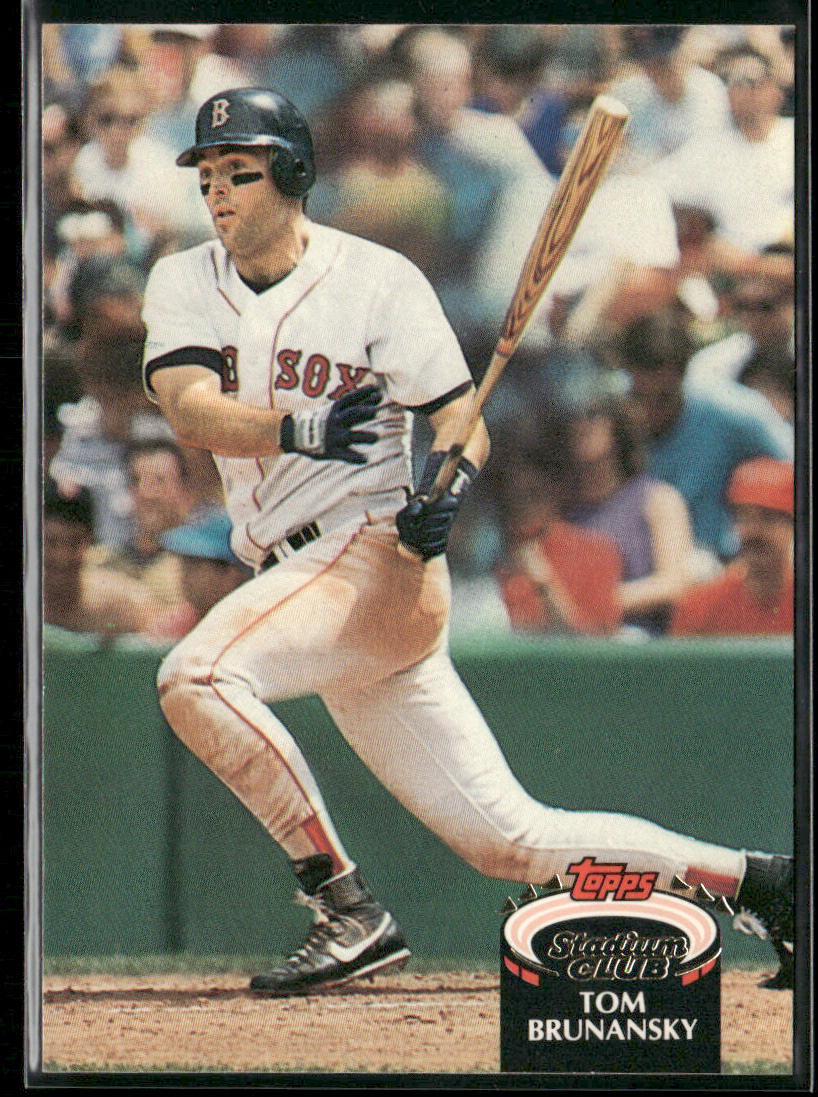 Tom Brunansky 1992 Stadium Club #464 Boston Red Sox