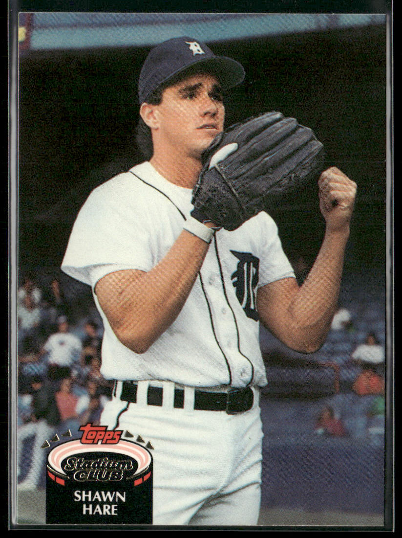 Shawn Hare 1992 Stadium Club #465b RC Detroit Tigers