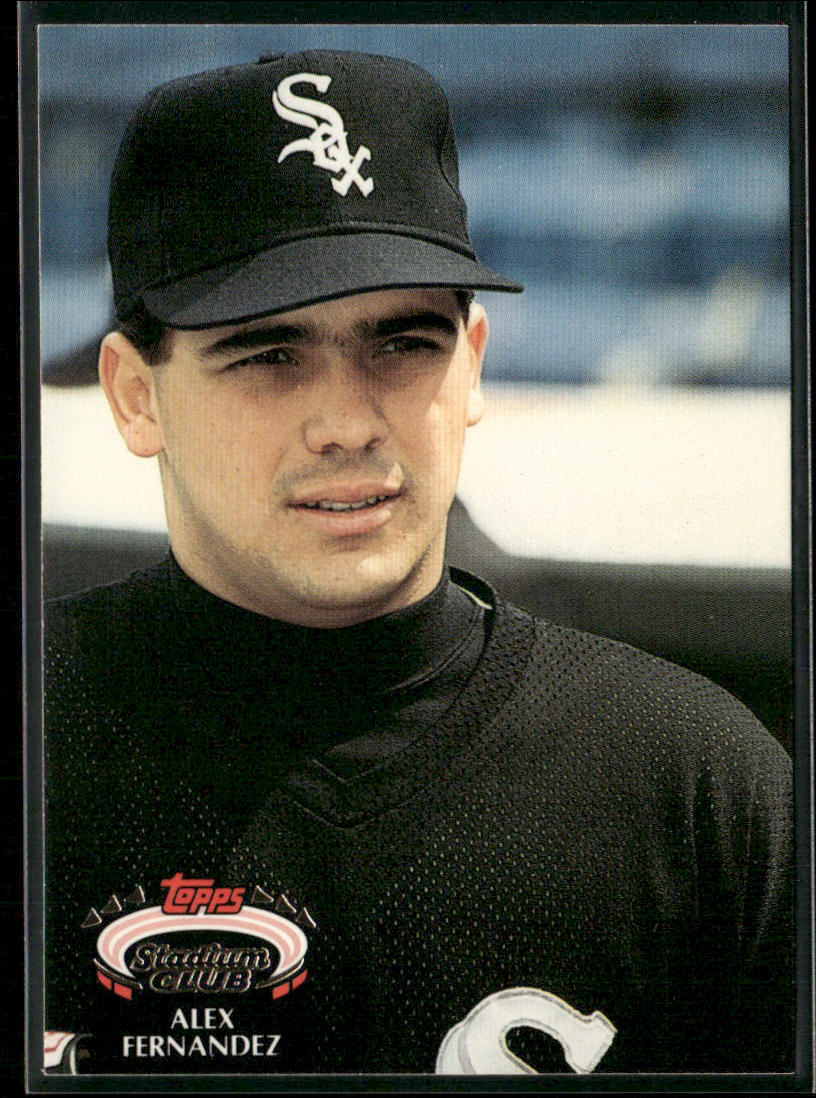 Alex Fernandez 1992 Stadium Club #467 Chicago White Sox