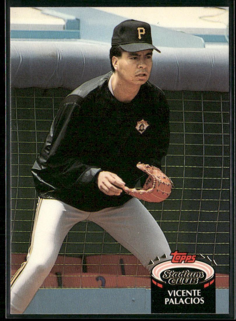 Vicente Palacios 1992 Stadium Club #486 Pittsburgh Pirates