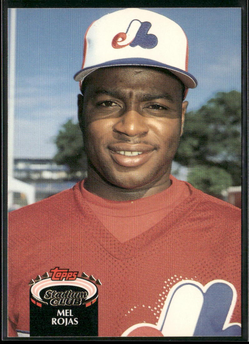 Mel Rojas 1992 Stadium Club #489 Montreal Expos