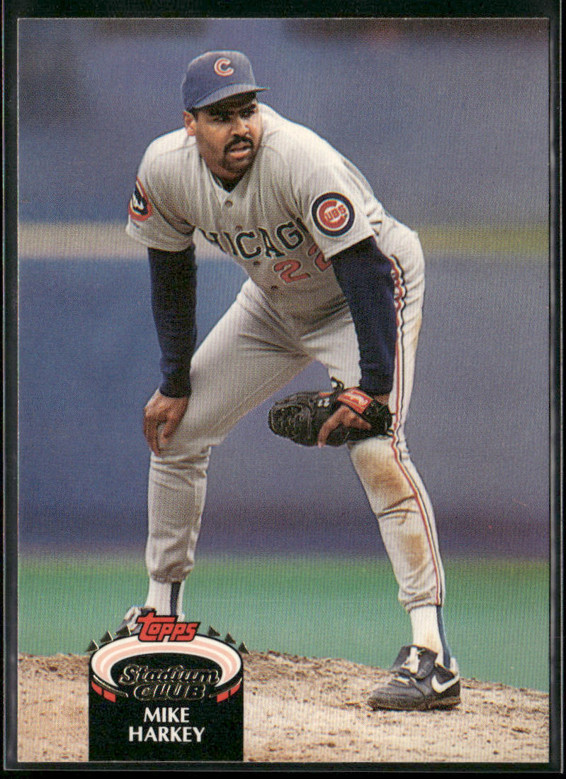 Mike Harkey 1992 Stadium Club #501 Chicago Cubs