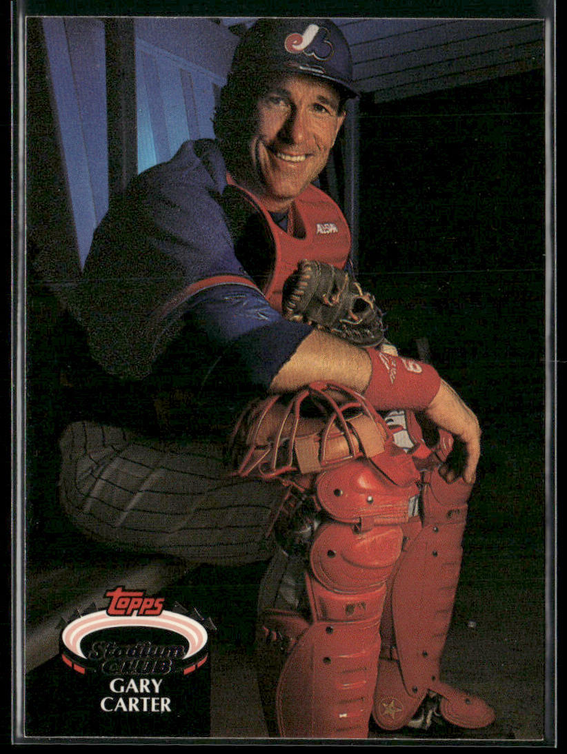 Gary Carter 1992 Stadium Club #845 Montreal Expos