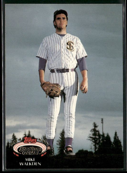 Michael Walkden 1992 Stadium Club #852b RC Los Angeles Dodgers