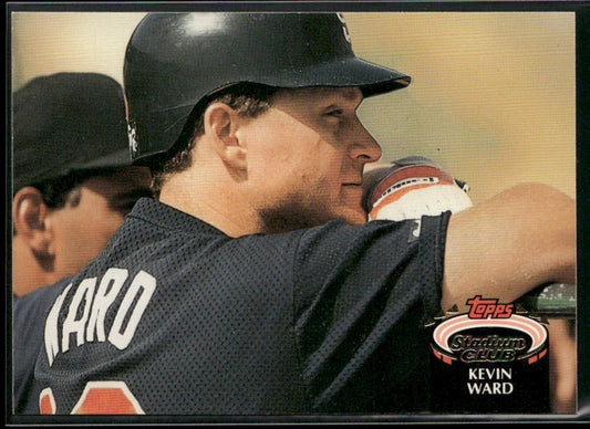 Kevin Ward 1992 Stadium Club #853b RC San Diego Padres