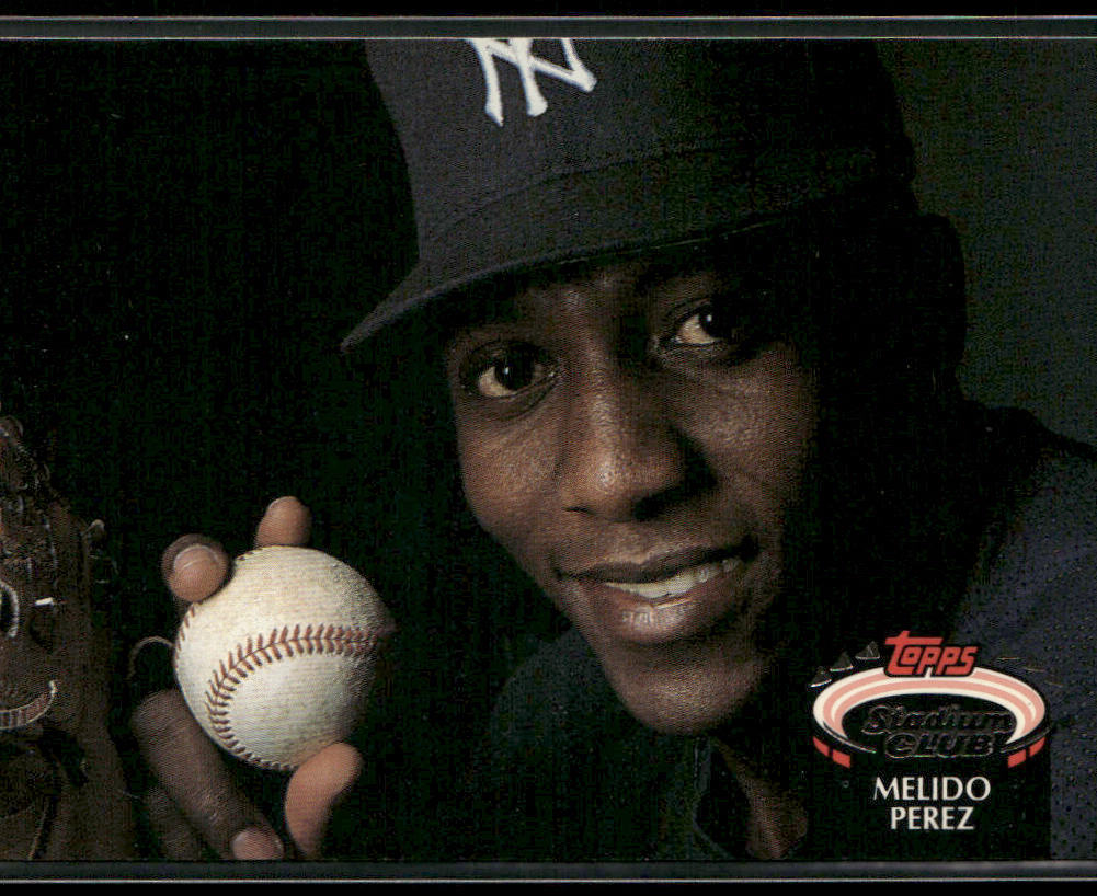 Melido Perez 1992 Stadium Club #869 New York Yankees