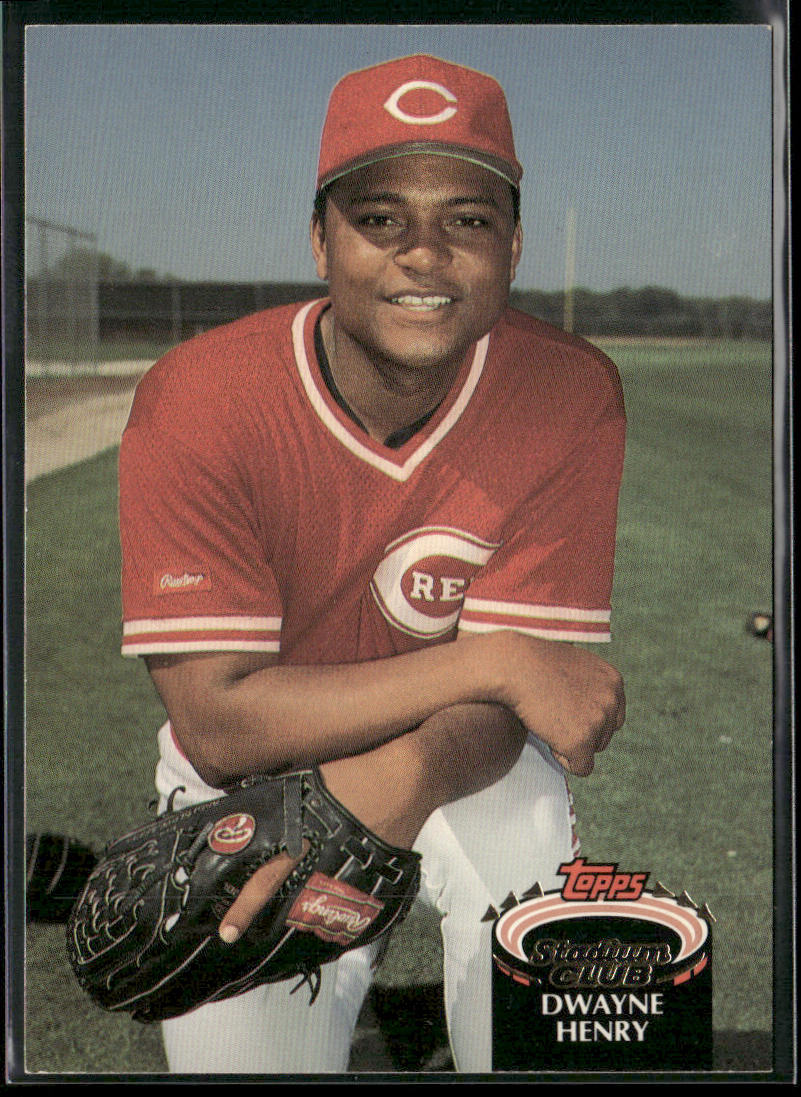 Dwayne Henry 1992 Stadium Club #892 Cincinnati Reds