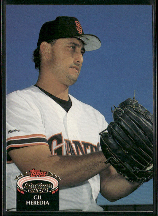 Gil Heredia 1992 Stadium Club #895 RC San Francisco Giants