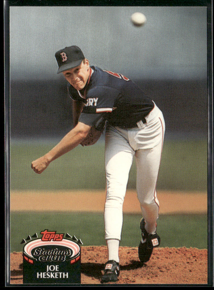 Joe Hesketh 1992 Stadium Club #636 Boston Red Sox