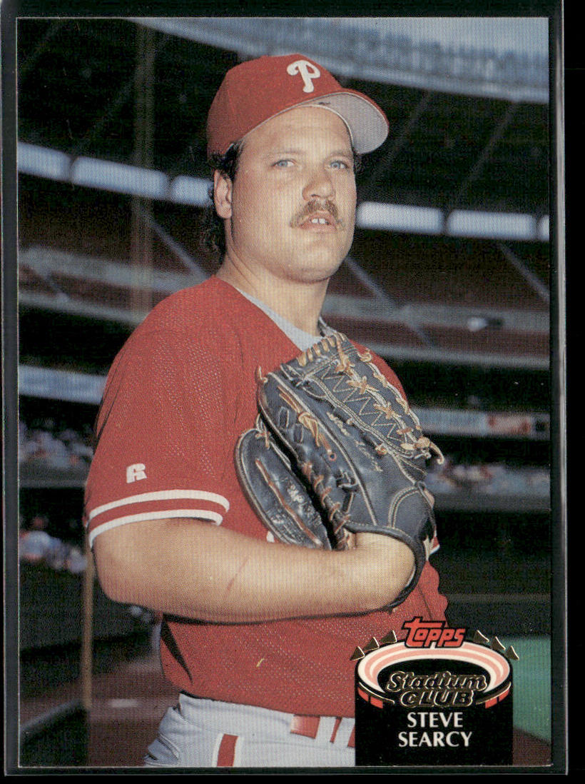 Steve Searcy 1992 Stadium Club #648 Philadelphia Phillies