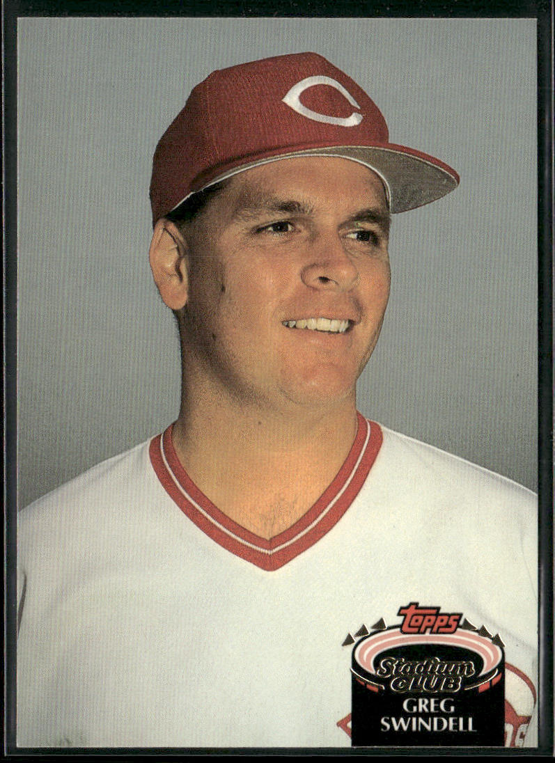Greg Swindell 1992 Stadium Club #673 Cincinnati Reds