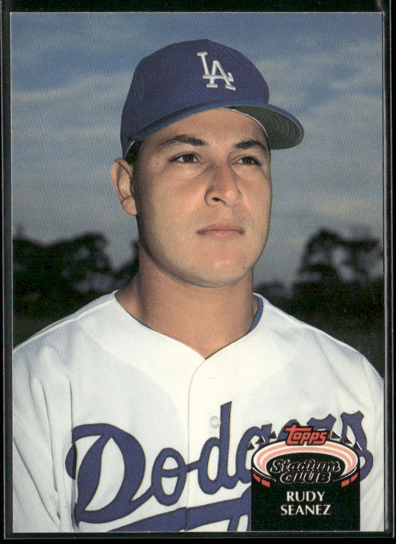 Rudy Seanez 1992 Stadium Club #713b Los Angeles Dodgers
