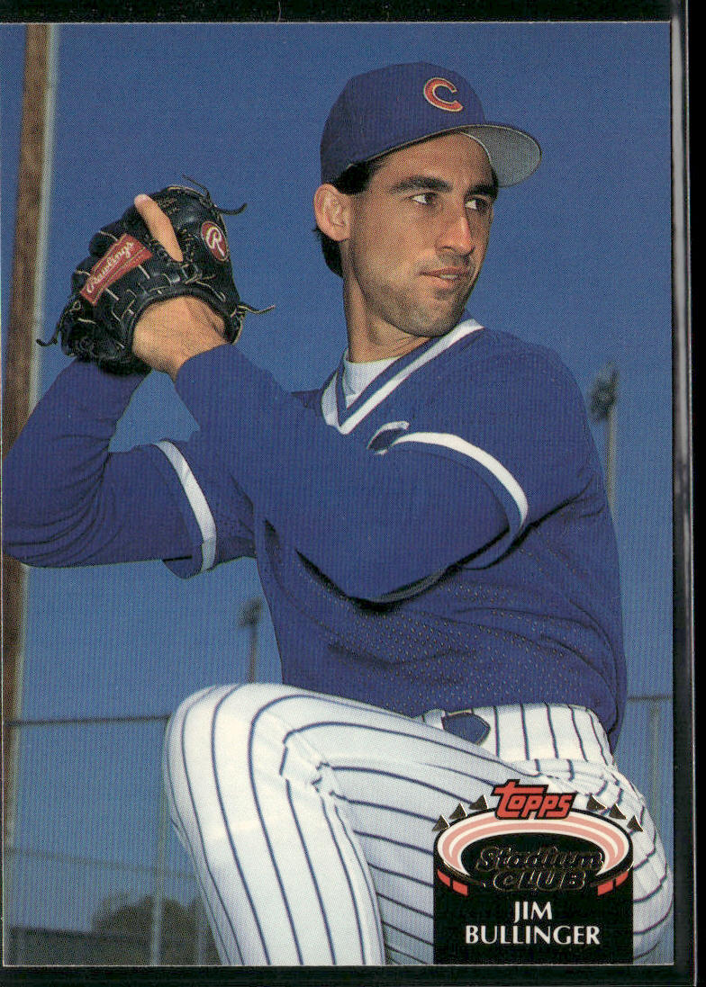 Jim Bullinger 1992 Stadium Club #714 RC Chicago Cubs