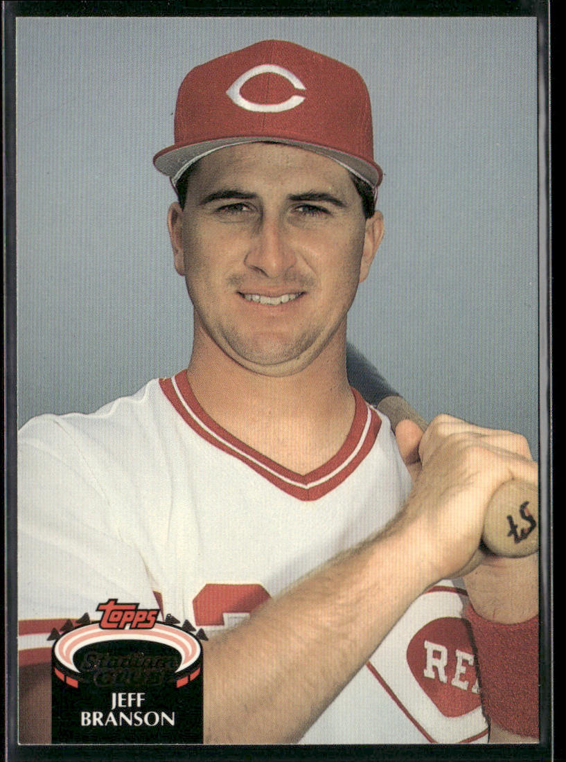 Jeff Branson 1992 Stadium Club #716 Cincinnati Reds