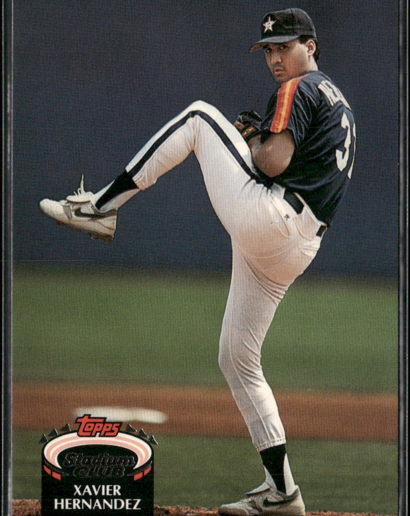 Xavier Hernandez 1992 Stadium Club #736 Houston Astros
