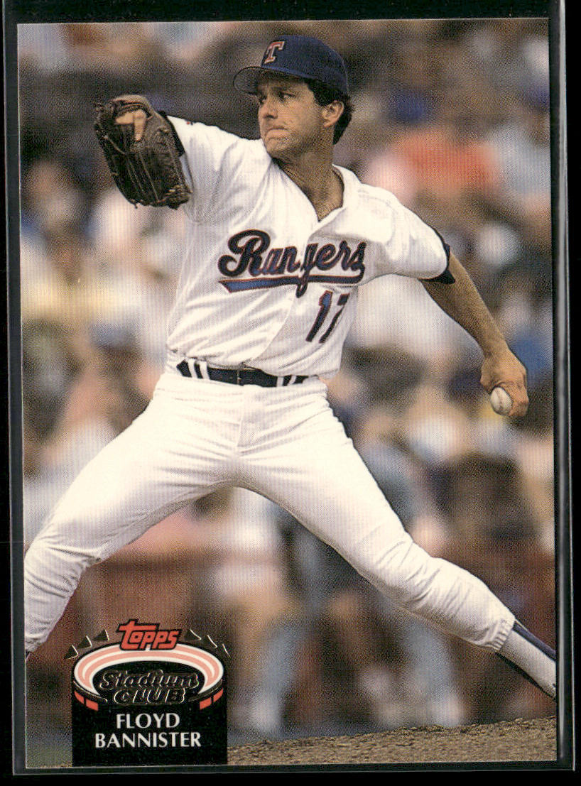 Floyd Bannister 1992 Stadium Club #743b Texas Rangers