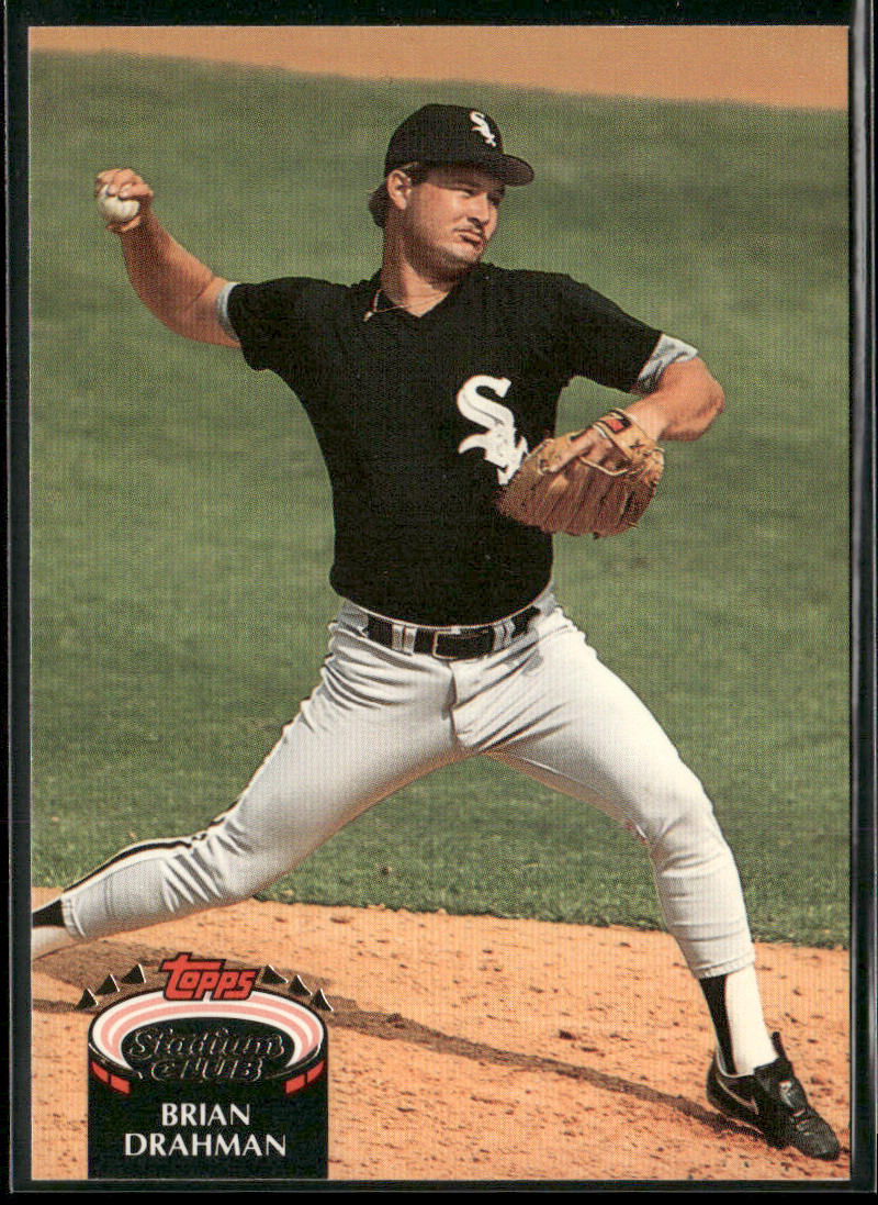 Brian Drahman 1992 Stadium Club #744 Chicago White Sox