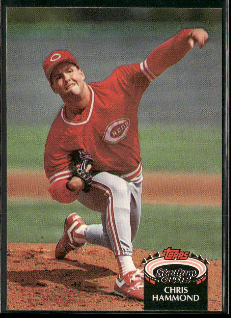 Chris Hammond 1992 Stadium Club #751 Cincinnati Reds