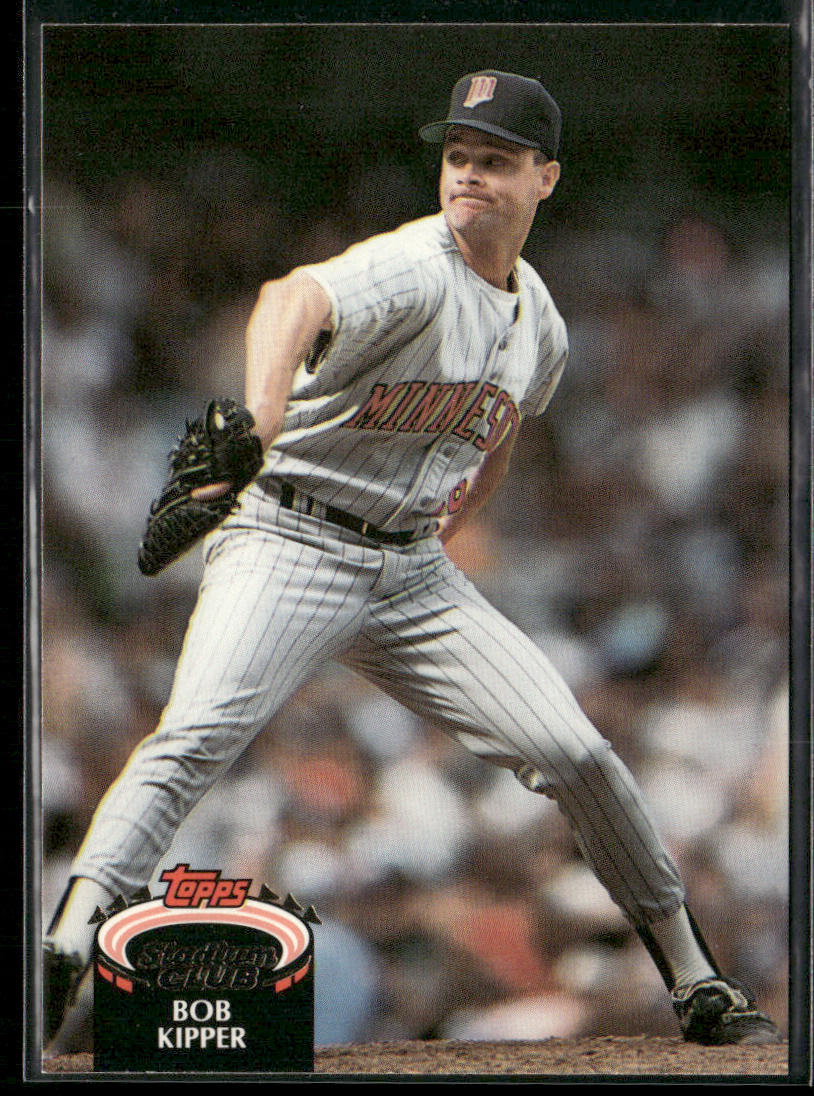 Bob Kipper 1992 Stadium Club #752 Minnesota Twins
