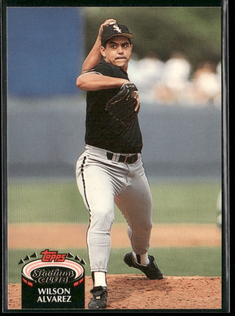 Wilson Alvarez 1992 Stadium Club #761 Chicago White Sox