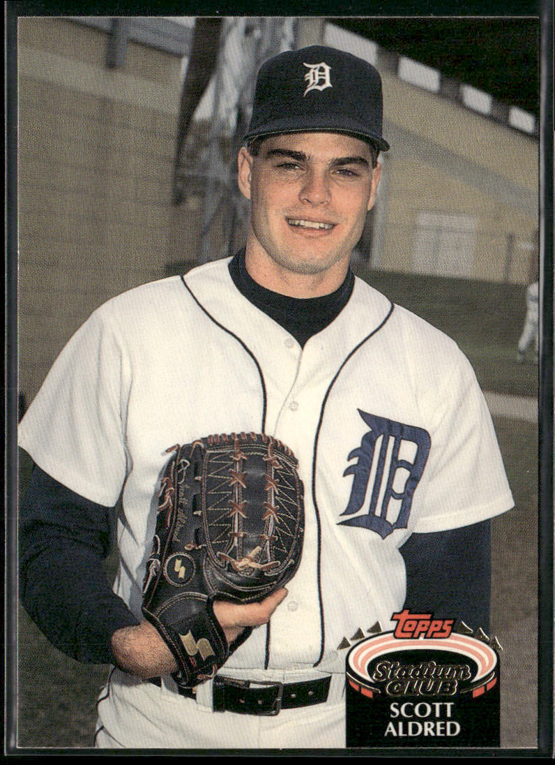 Scott Aldred 1992 Stadium Club #762 Detroit Tigers