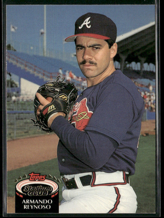 Armando Reynoso 1992 Stadium Club #763 RC Atlanta Braves