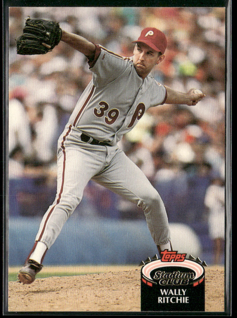 Wally Ritchie 1992 Stadium Club #324 Philadelphia Phillies
