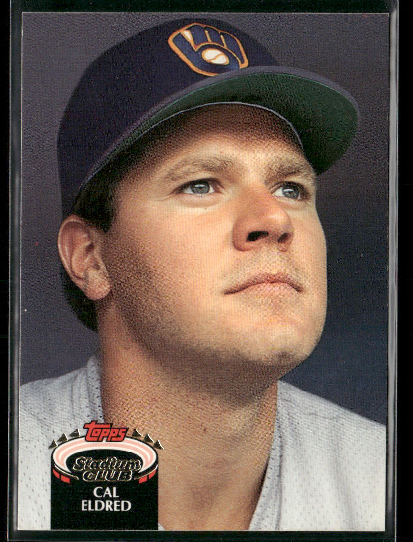 Cal Eldred 1992 Stadium Club #327 Milwaukee Brewers
