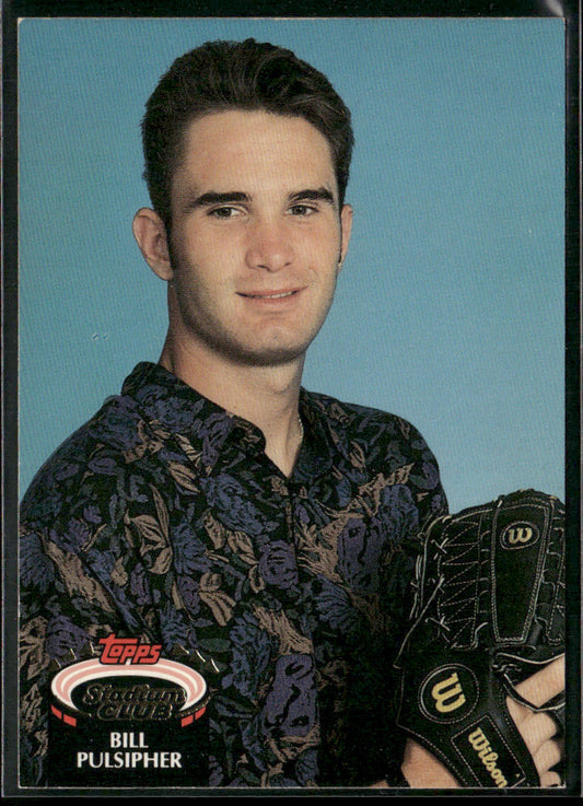 Bill Pulsipher 1992 Stadium Club #676 RC New York Mets